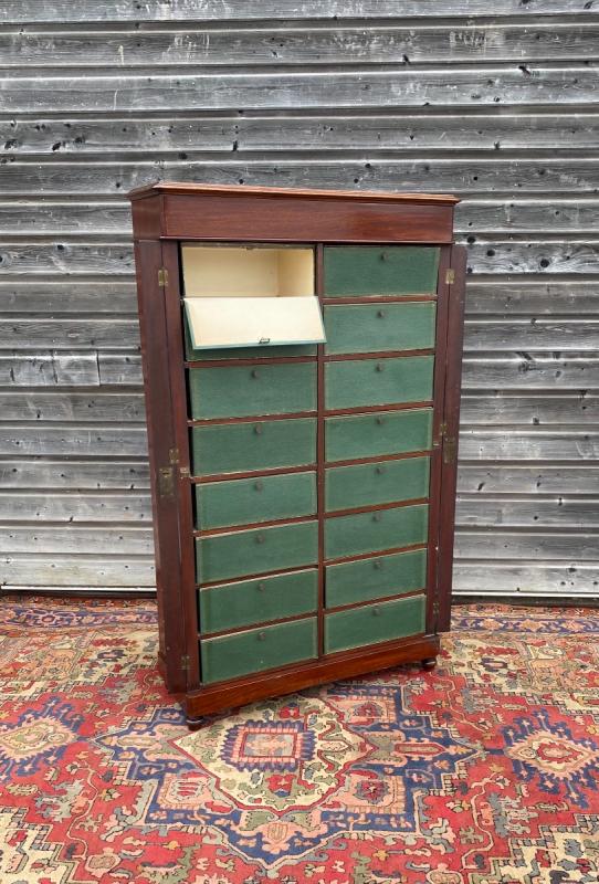 19th century mahogany cardboard maker