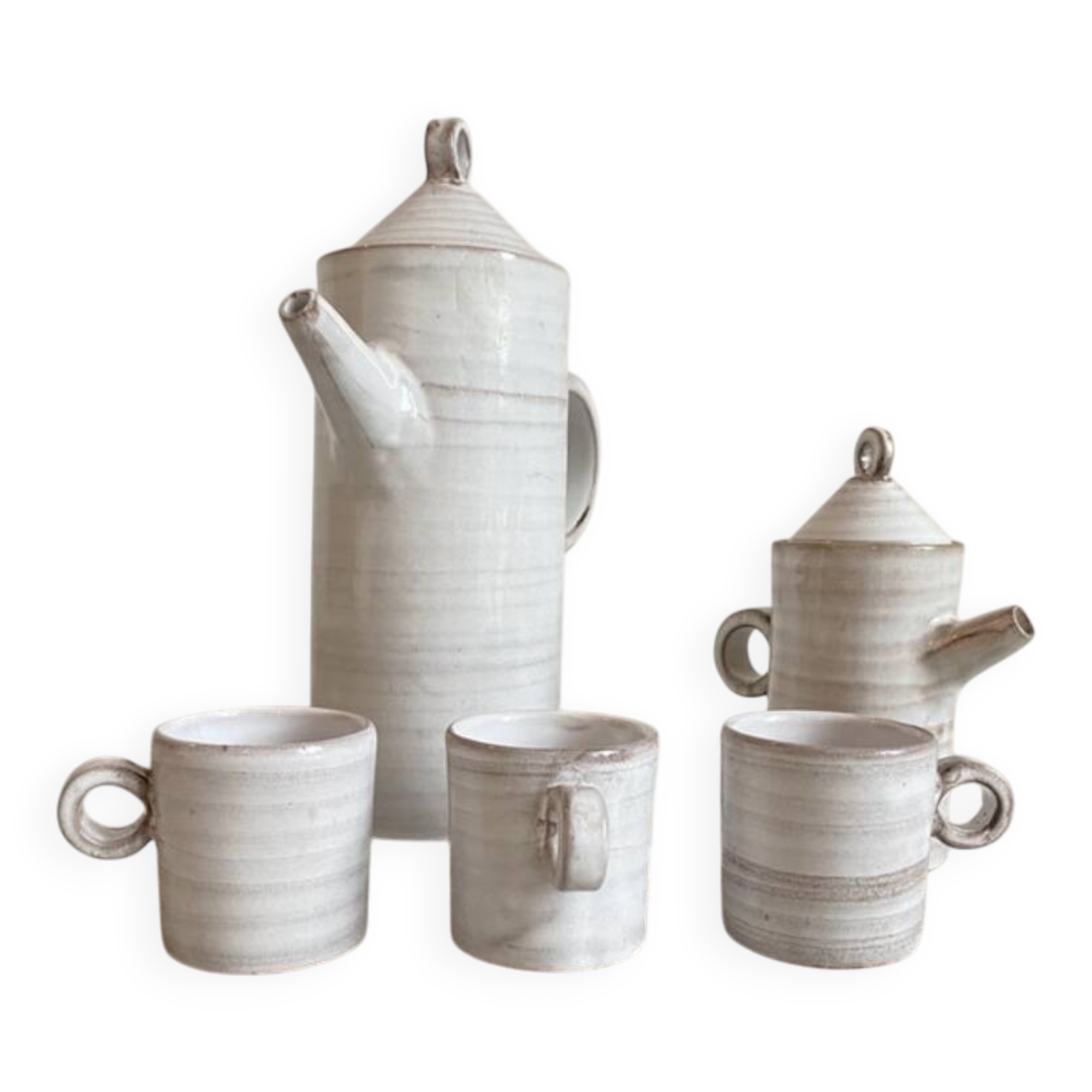 Rare vintage ceramic service