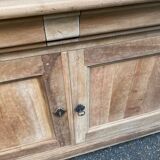 Restored solid wood buffet in the 18th-century Louis Philippe style, 180cm