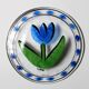 Kosta Boda Tulip Glass Plate: Ulrica Hydman Vallien, Swedish Design