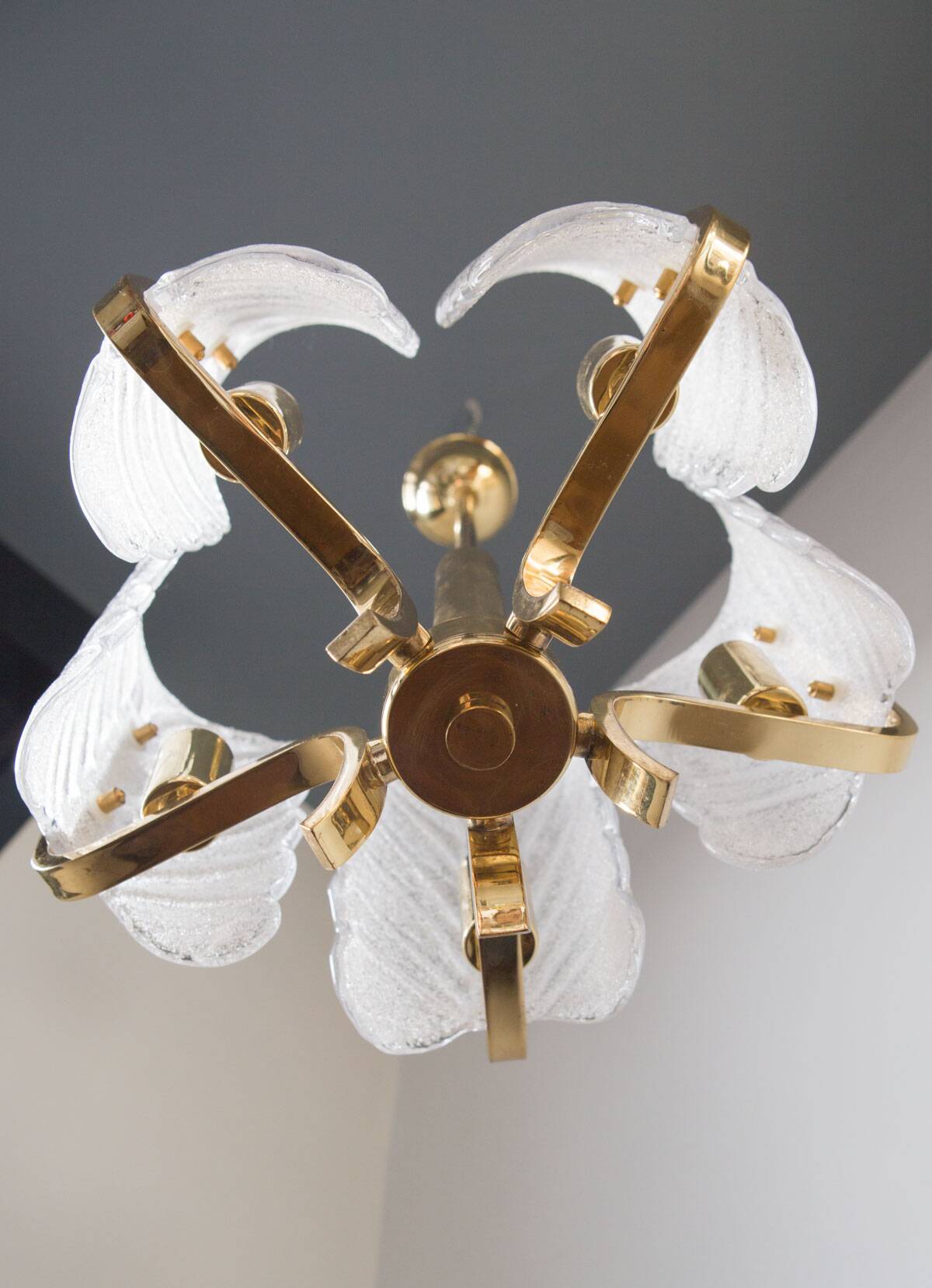 Swedish chandelier 60s Carl Fagerlund / Orrefors