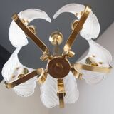 Swedish chandelier 60s Carl Fagerlund / Orrefors