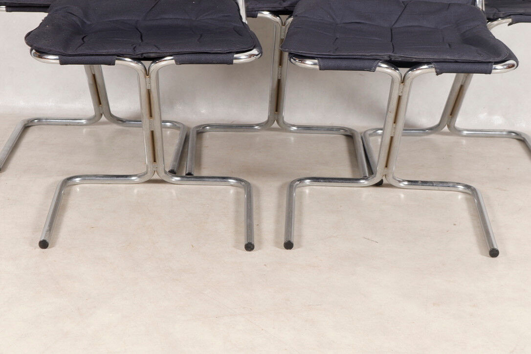 Set of 5 chairs by Ekstrand & Norman ,1970s Dux