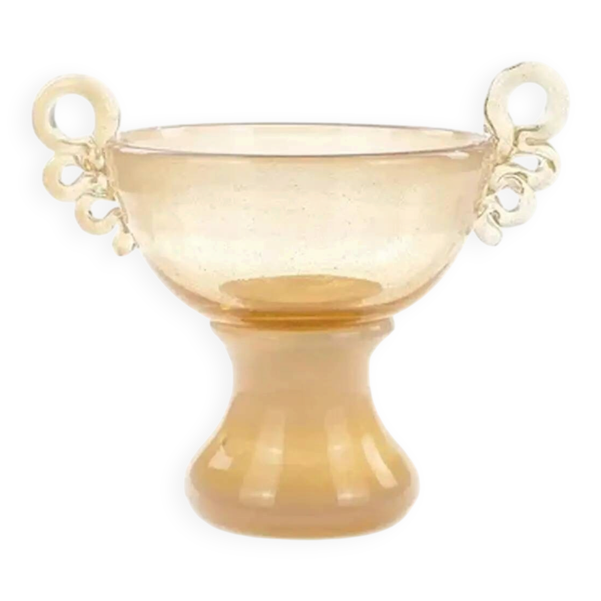 Modernism vase, glass, designed by J. Słuczan-Orkusz, Poland, 1970s