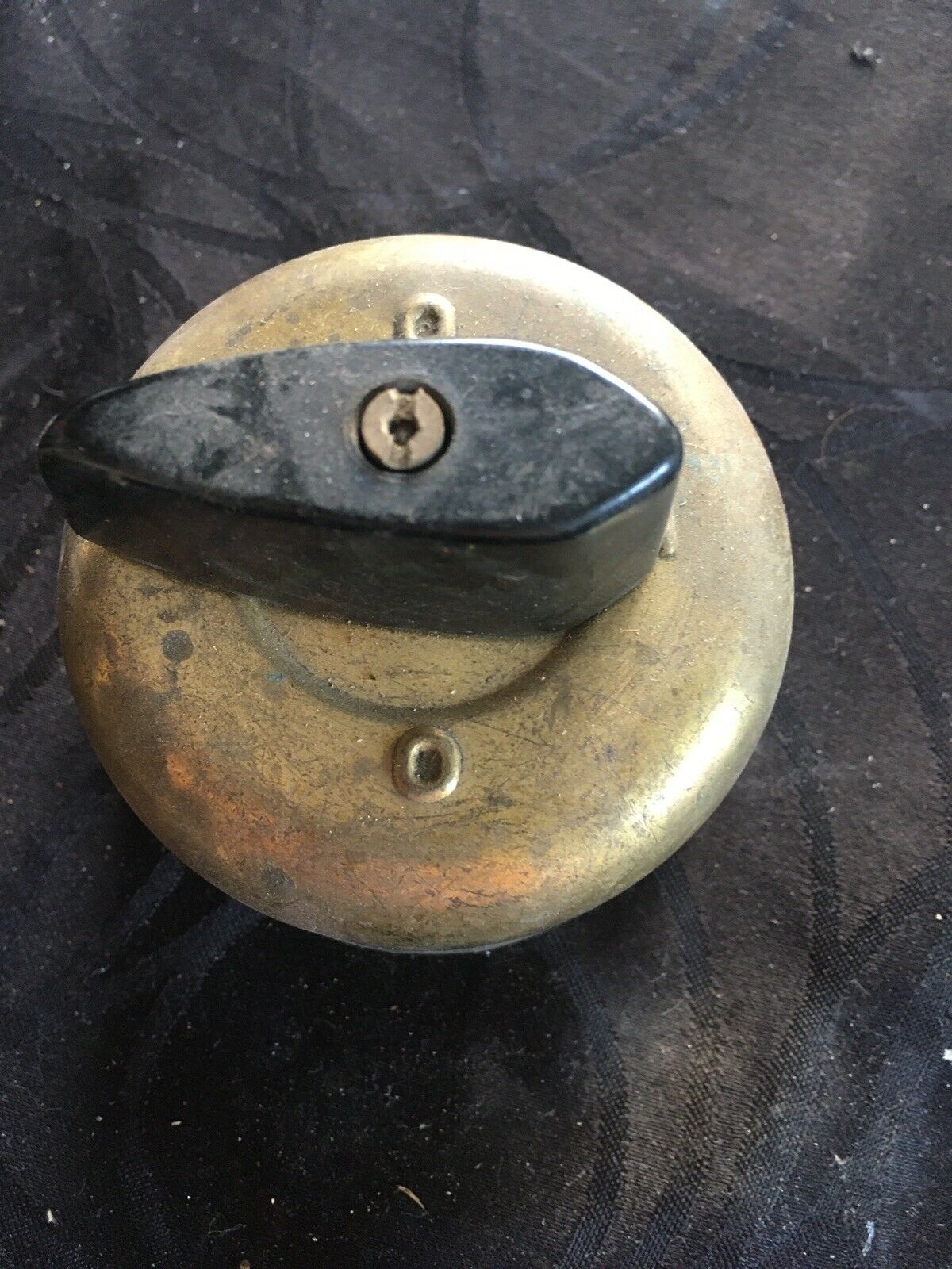 Brass and bakelite switch