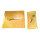 Cheese platter and matching butter dish in ceramic