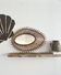 Vintage rattan mirror