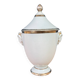 Superb Empire style drageoir in Paris porcelain from the late 19th century