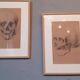 Pair of nineteenth pencil study drawings