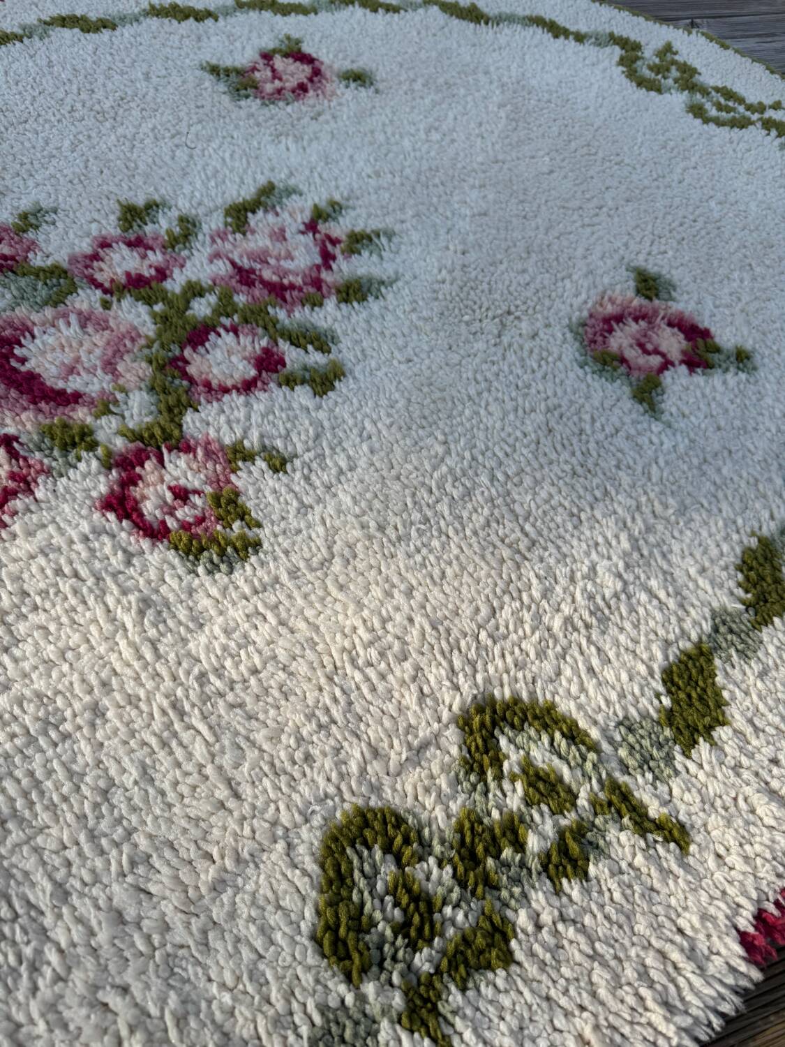 Vintage wool rug