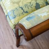 Vintage Walnut Sofa, 1950s