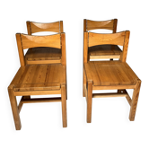 4 Chairs Ilmari Tapiovaara