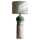 Decorative floor lamp in modern Danish ceramic, made in the 1970s.