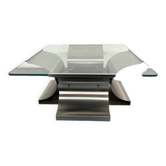 Stainless steel coffee table