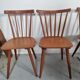 Set of 18 Scandinavian style bistro chairs, 60s