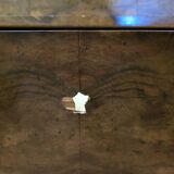 Louis Philippe style chest of drawers in walnut