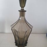 Smoked glass carafe