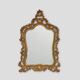 Belgian Louis XV Style Baroque Gilt Mirror with “Knitter-Duro Brevete” Labe