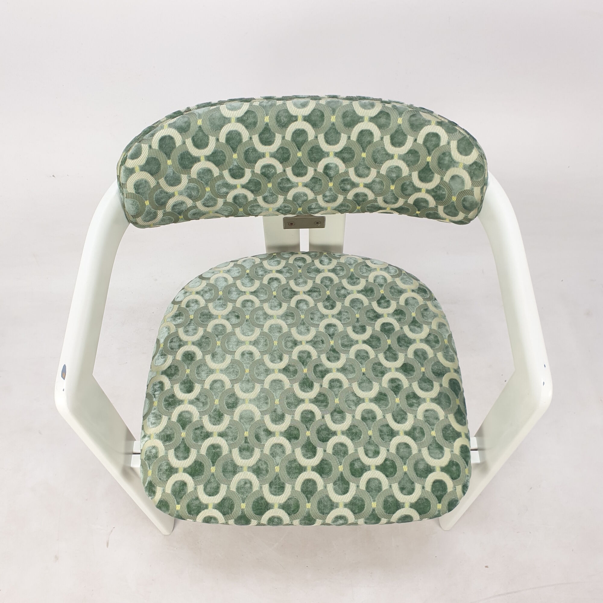 Augusto Savini for Pozzi Set of Four 'Pamplona' Chairs, Italy 1970's