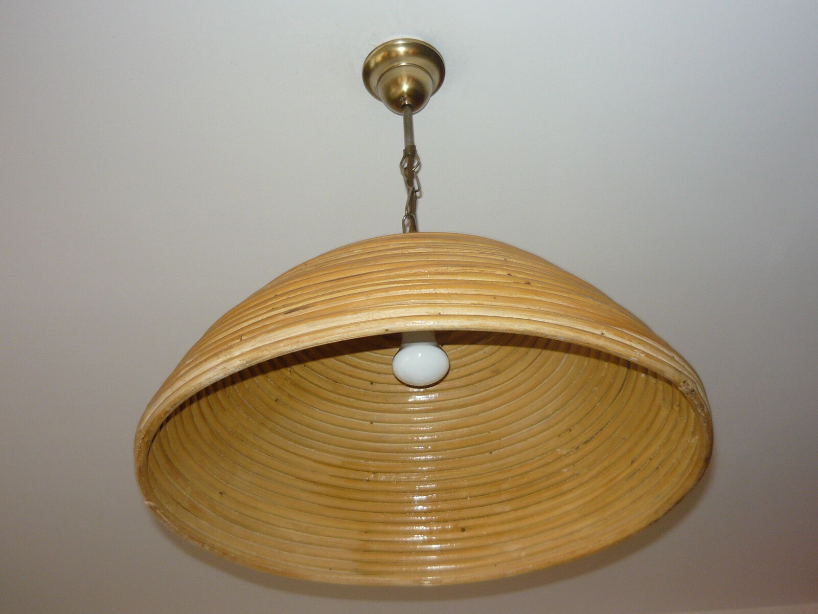 Rattan suspension years 70s