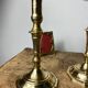 Pair of vintage brass candlesticks