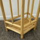 Vintage rattan umbrella holder 70s