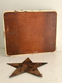 Ancient mirror, wabi-sabi spirit