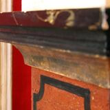 19th Century Italian Faux Marble Lacquer Architectural Pedestals or Columns, Set of 2