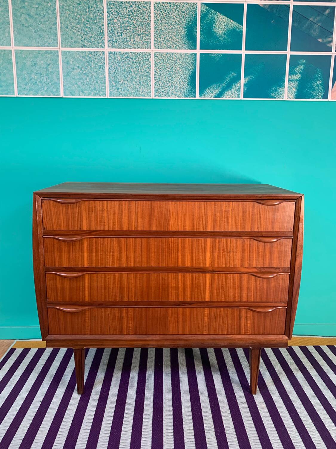 Vintage Scandinavian chest of drawers