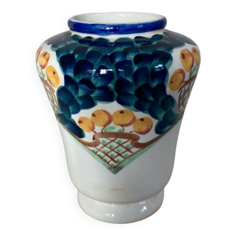 Vase en céramique scandinave marqué copenhague  danemark époque xxe