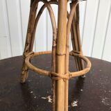 Bamboo and rattan pot cover