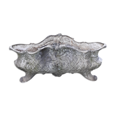 Old cast iron planter large louis XV style model