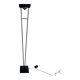 Postmodern Halogeen Floorlamp, 1990s