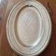 Christofle - Oval serving platter model Crossed Ribbons in silver-plated metal