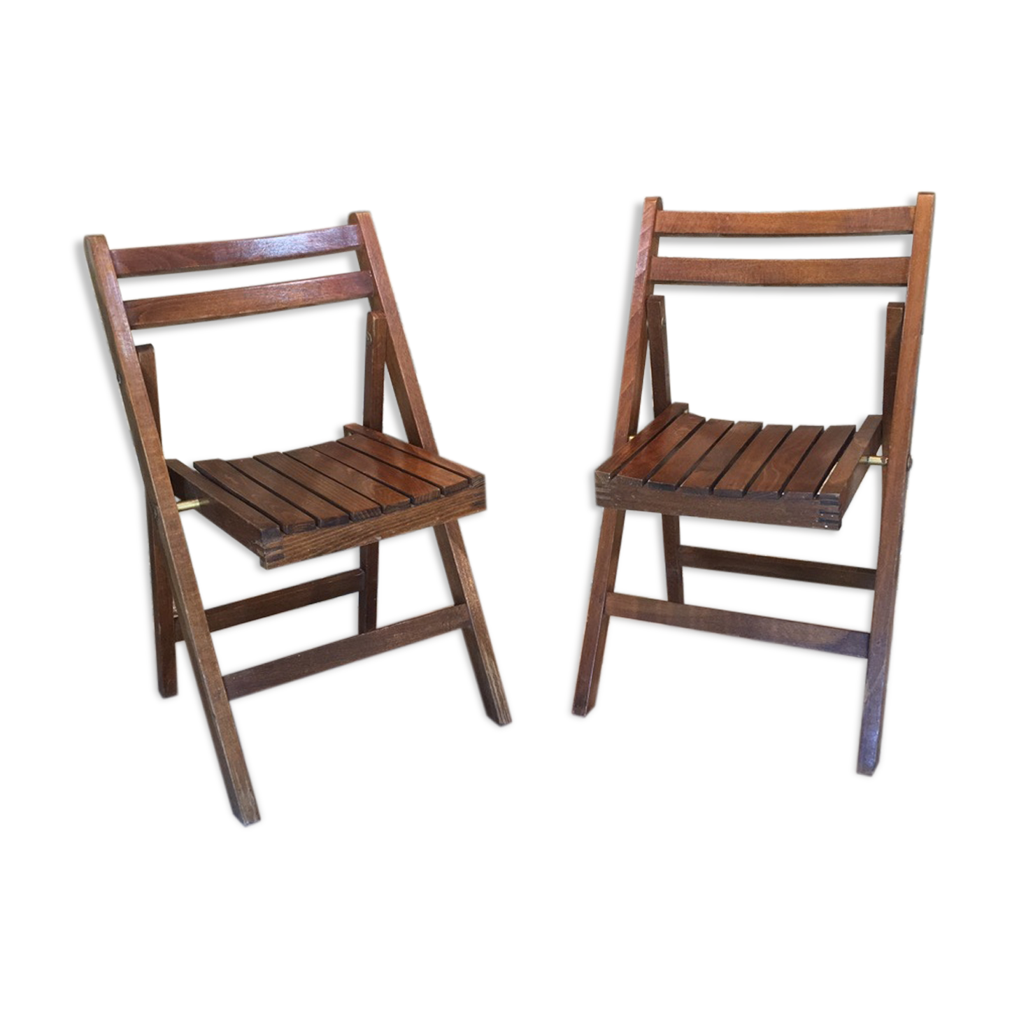 Wood folding child  chair