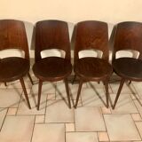 Suite de 4 chaises Baumann Mondor