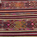4 x 6 ft handmade runner kilim rug vintage kilim rug Turkish rug bedroom rugs