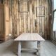 Table basse à tréteaux