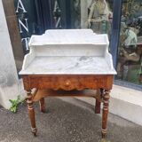 Ancienne table de toilette vintage