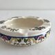 Vintage round ashtray in Digoin Sarreguemines earthenware.