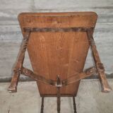 Table basse art populaire moderniste brutalist forme libre 1950 fer forgé