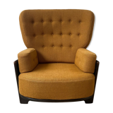 Guillerme et Chambron Oak 'Denis' Armchair