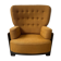 Guillerme et Chambron Oak 'Denis' Armchair