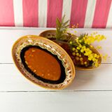 2 oval Hawaii Sarreguemines dishes