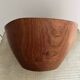 Wooden salad bowl