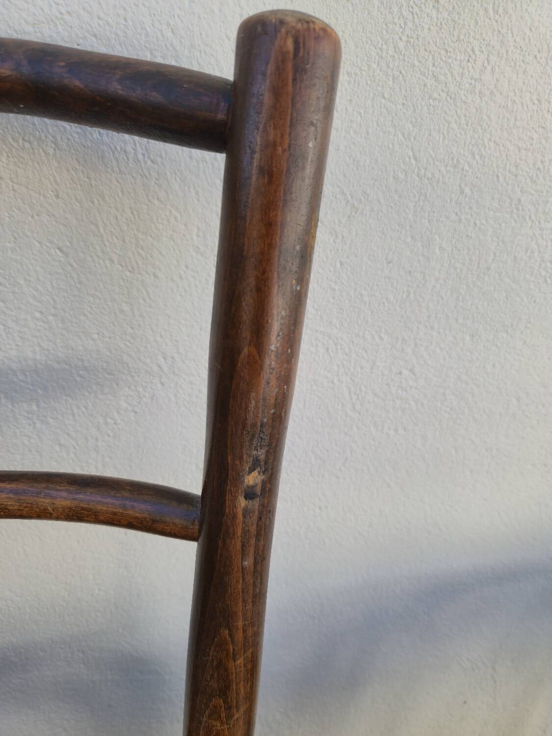 Serie de 6 chaises de bistrot signé Baumann bois courbée 1930s