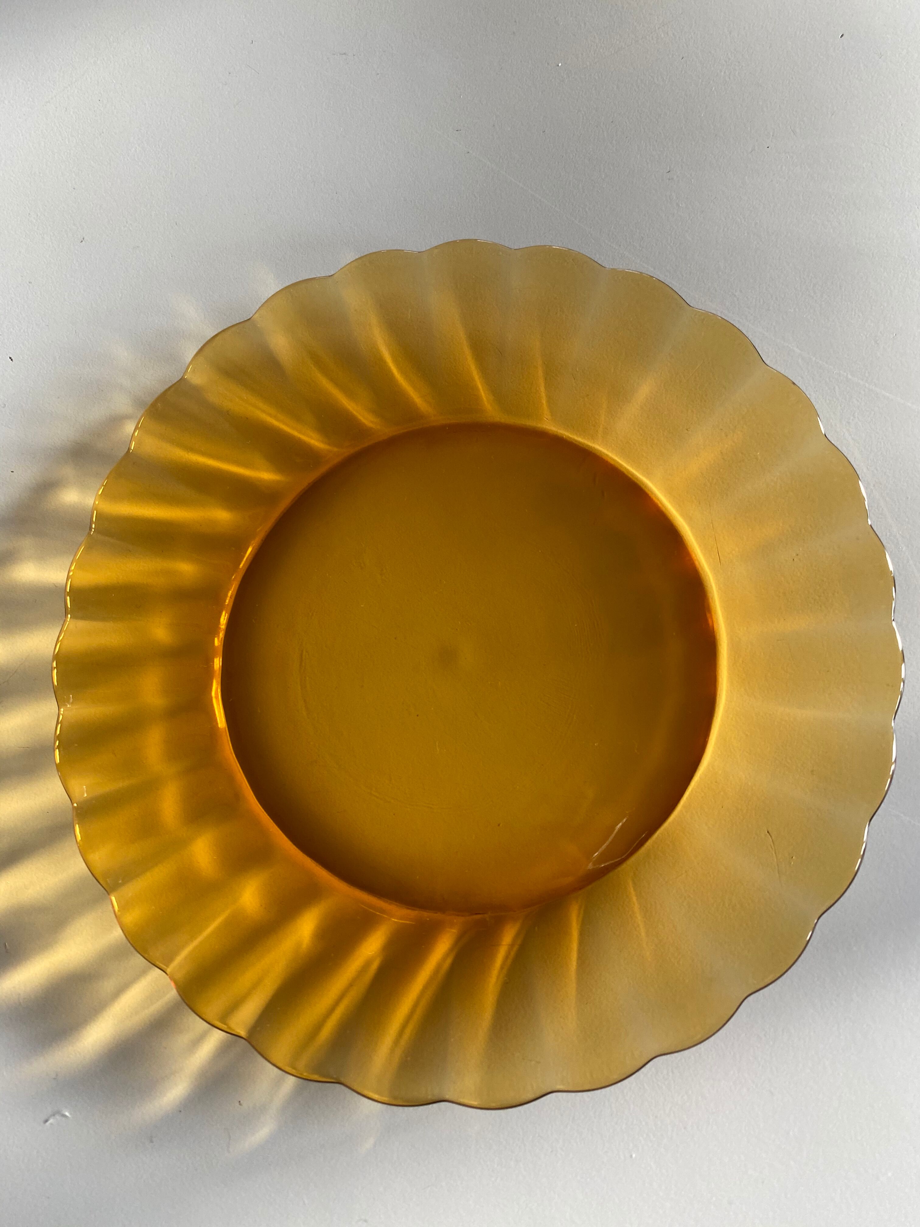 Set of 15 Duralex dessert plates