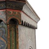 Antique hand-painted Moroccan Moorish Zouak side table