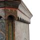 Antique hand-painted Moroccan Moorish Zouak side table