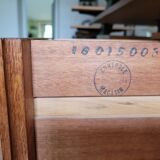 Wood and metal office 70s
